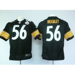 Cheap Lamarr Woodley Steelers Jersey #56 Black From China Game