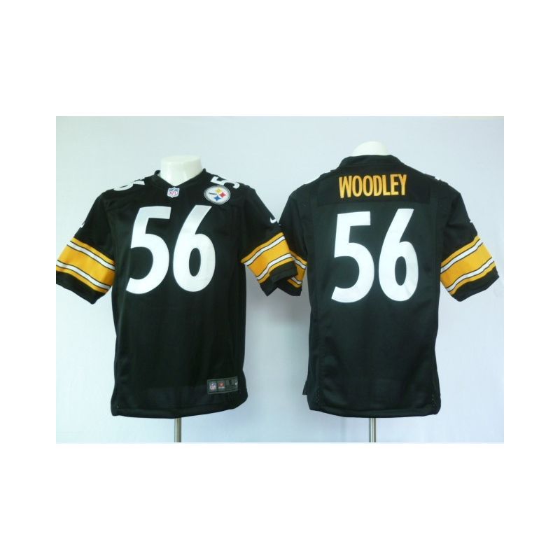 Cheap Lamarr Woodley Steelers Jersey #56 Black From China Game Cheap Lamarr Woodley Steelers Jersey #56 Black From China Game