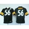 Cheap Lamarr Woodley Steelers Jersey #56 Black From China Game