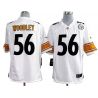 Cheap Lamarr Woodley Steelers Jersey #56 White From China Game