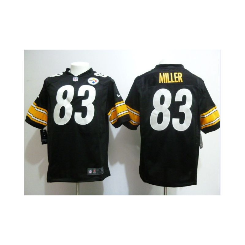 Cheap Heath Miller Steelers Jersey #83 Black From China Game Cheap Heath Miller Steelers Jersey #83 Black From China Game