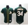 Cheap Rollie Fingers Athletics Jersey From China Green FLEXBASE #34