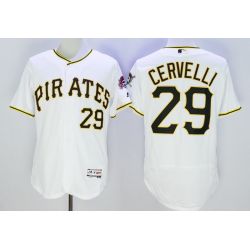 Cheap Francisco Cervelli Pirates Jersey From China White FLEXBASE #29