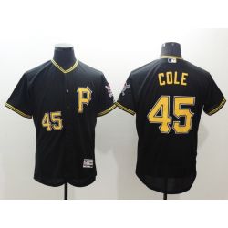 Cheap Gerrit Cole Pirates Jersey From China Black FLEXBASE #45