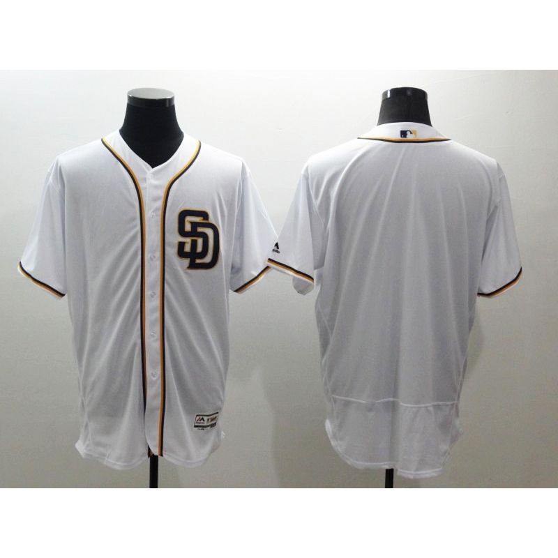 Cheap Padres Jersey From China White Blank SD FLEXBASE