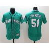 Cheap Randy Johnson Mariners Jersey From China Green FLEXBASE #51