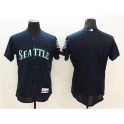 Cheap Mariners Jersey From China Navy Blank FLEXBASE