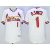 Cheap Ozzie Smith Cardinals Jersey From China White V-neck FLEXBASE #1