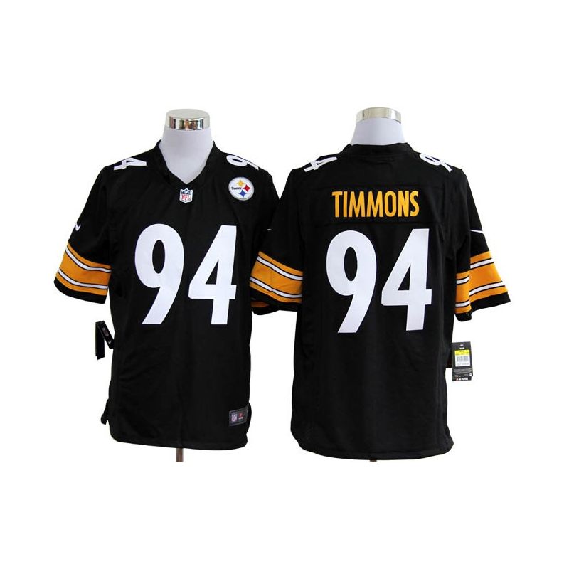 Cheap Lawrence Timmons Steelers Jersey #94 Black From China Game Cheap Lawrence Timmons Steelers Jersey #94 Black From China Game