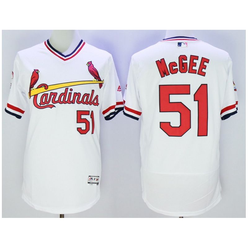 Cheap Willie McGee Cardinals Jersey From China White V-neck FLEXBASE #51 Cheap Willie McGee Cardinals Jersey From China White V-neck FLEXBASE #51