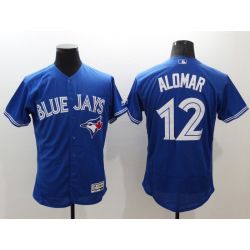 Cheap Roberto Alomar Blue Jays Jersey From China Blue FLEXBASE #12