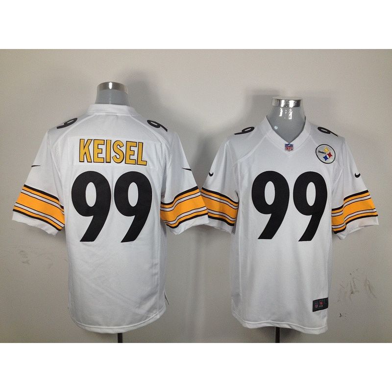 Cheap Brett Keisel Steelers Jersey #99 White From China Game Cheap Brett Keisel Steelers Jersey #99 White From China Game