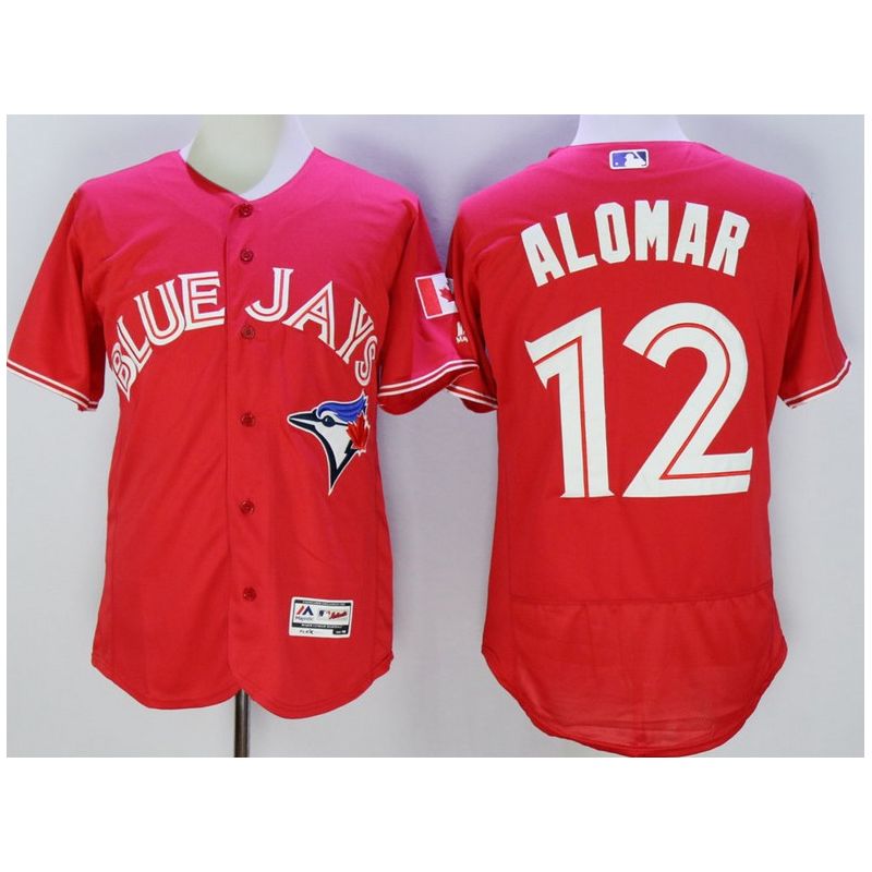 Cheap Roberto Alomar Blue Jays Jersey From China Red FLEXBASE #12 Cheap Roberto Alomar Blue Jays Jersey From China Red FLEXBASE #12