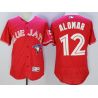 Cheap Roberto Alomar Blue Jays Jersey From China Red FLEXBASE #12