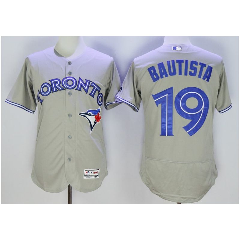 Cheap Jose Bautista Blue Jays Jersey From China Gray FLEXBASE #19 Cheap Jose Bautista Blue Jays Jersey From China Gray FLEXBASE #19