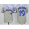 Cheap Jose Bautista Blue Jays Jersey From China Gray FLEXBASE #19