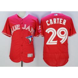 Cheap Joe Carter Blue Jays Jersey From China Red FLEXBASE #29