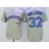 Cheap Roy Halladay Blue Jays Jersey From China Gray FLEXBASE #32