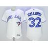 Cheap Roy Halladay Blue Jays Jersey From China White FLEXBASE #32