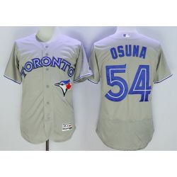 Cheap Roberto Osuna Blue Jays Jersey From China Gray FLEXBASE #54