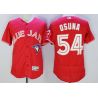 Cheap Roberto Osuna Blue Jays Jersey From China Red FLEXBASE #54