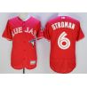 Cheap Marcus Stroman Blue Jays Jersey From China Red FLEXBASE #6