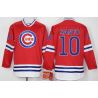 Cheap Ron Santo Cubs Hockey Jersey From China Red #10