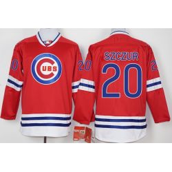 Cheap Matt Szczur Cubs Hockey Jersey From China Red #20