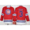 Cheap David Ross Cubs Hockey Jersey From China Red #3