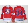 Cheap Jon Lester Cubs Hockey Jersey From China Red #34