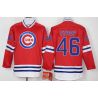 Cheap Pedro Strop Cubs Hockey Jersey From China Red #46