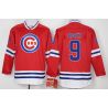 Cheap Javier Baez Cubs Hockey Jersey From China Red #9