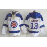 Cheap Starlin Castro Cubs Hoodie White #13