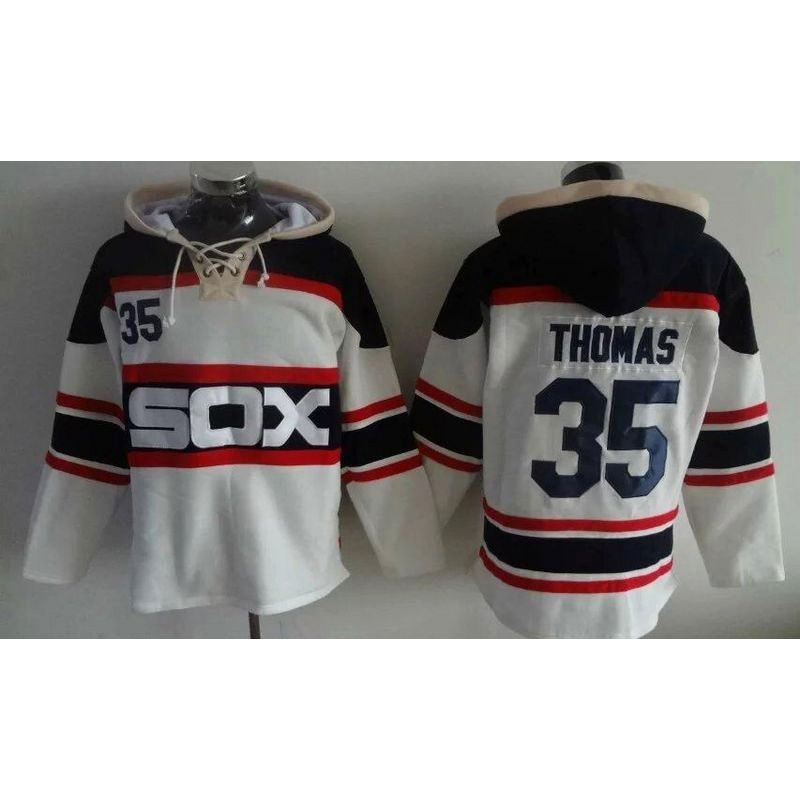 Cheap Frank Thomas White Sox Hoodie From China White #35