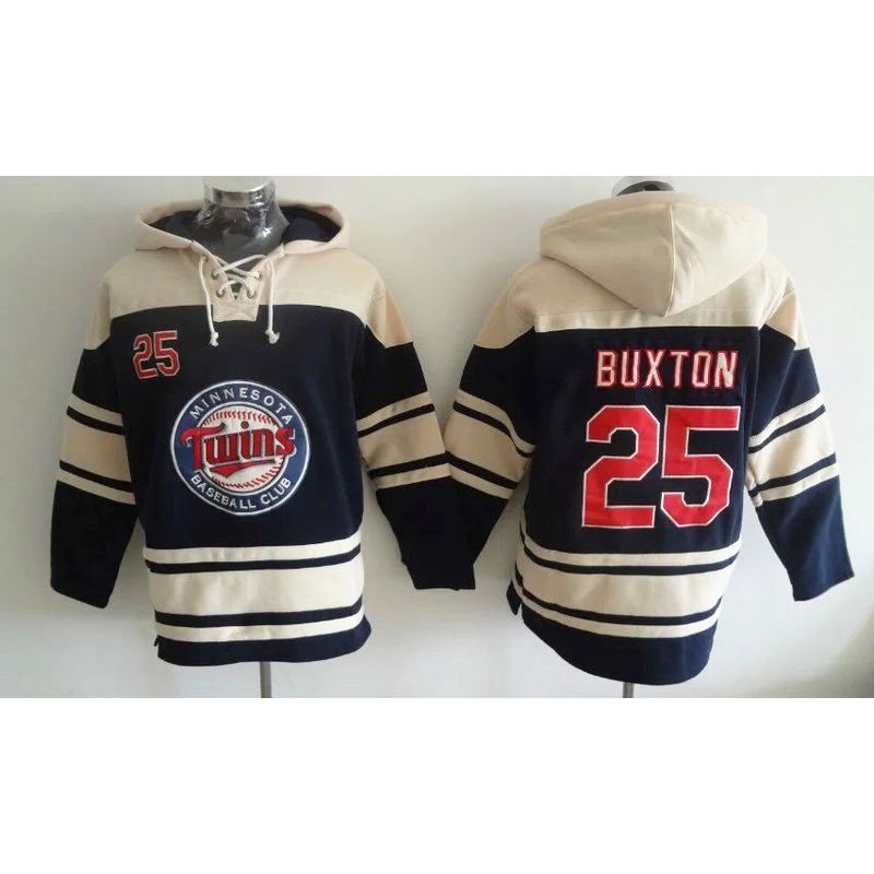 Cheap Byron Buxton Twins Hoodie From China Blue #25