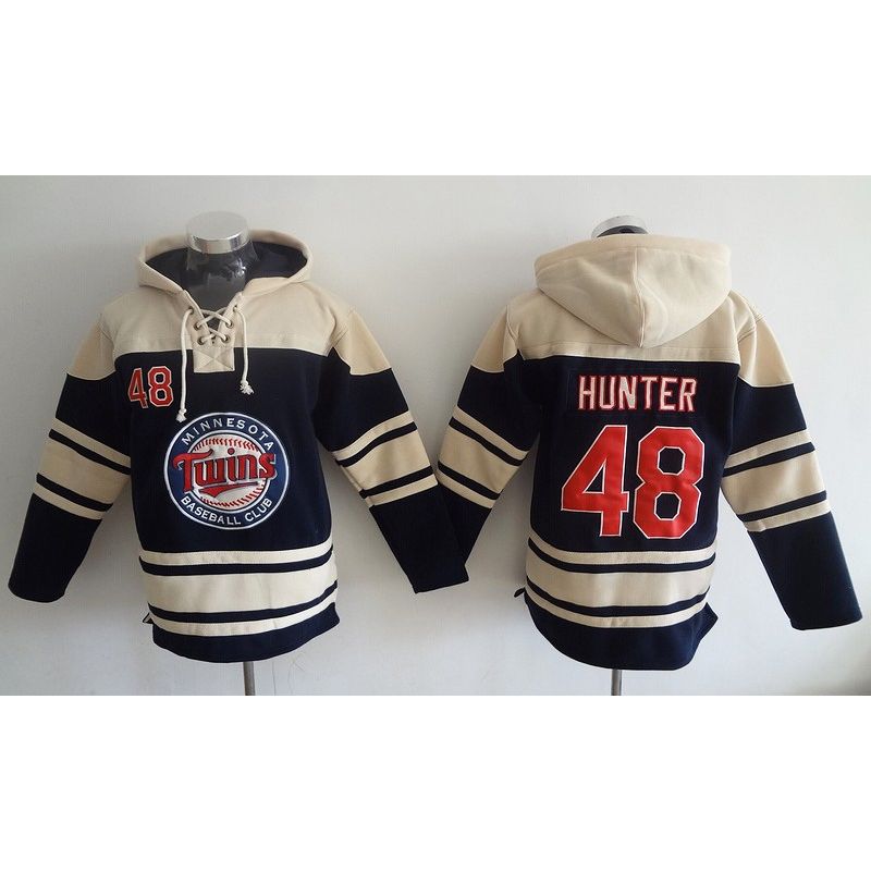 Cheap Torii Hunter Twins Hoodie From China Blue #48