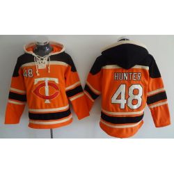 Cheap Torii Hunter Twins Hoodie From China Orange #48