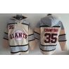 Cheap Brandon Crawford Giants Hoodie From China Cream #35