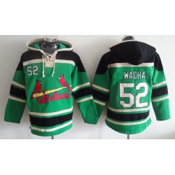 Cheap Michael Wacha Cardinals Hoodie From China Green #52