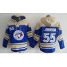Cheap Josh Johnson Blue Jays Hoodie From China Blue #55