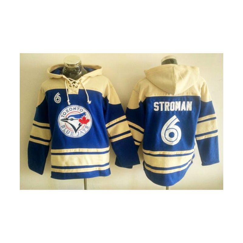 Cheap Marcus Stroman Blue Jays Hoodie From China Blue #6