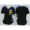 Cheap Pirates Women Jersey From China Black Blank