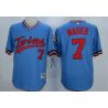 Cheap Joe Mauer Twins Jersey From China Blue throwback #7