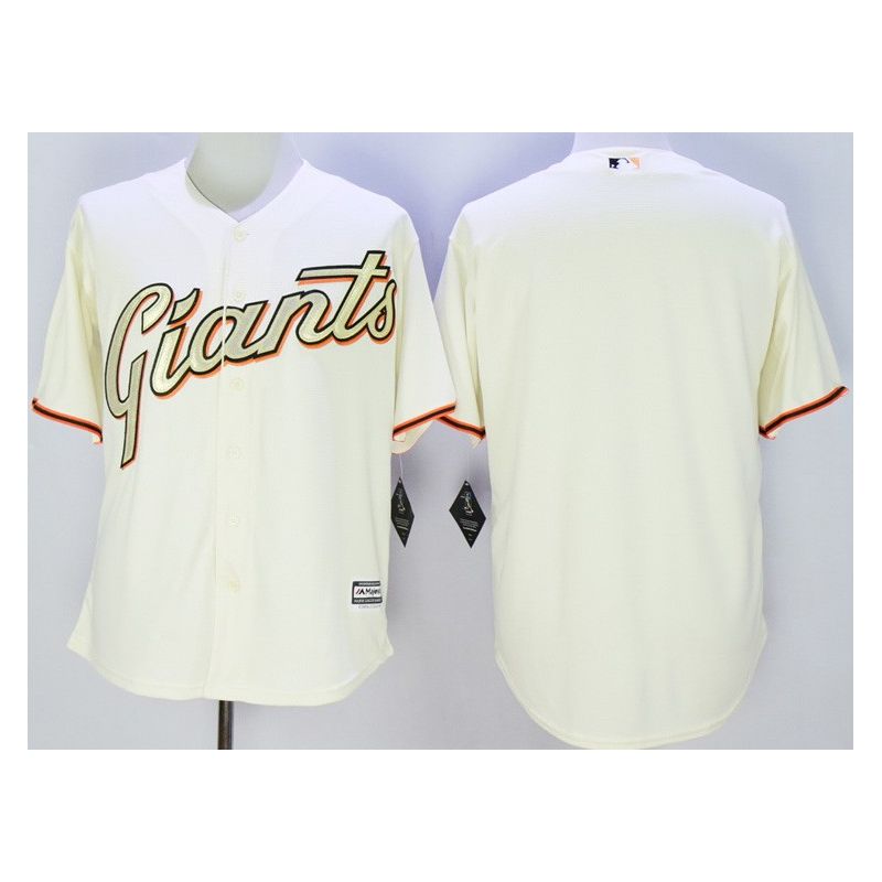 Cheap Giants Jersey From China Cream 2014 Champion In Men Women Youth Size