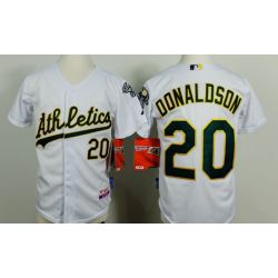 Cheap Josh Donaldson Athletics Youth Jersey From China White #20