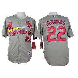 Cheap Jason Heyward cardinals Grey Jersey From China #22 In Men Women Youth Size