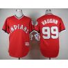 Cheap Ricky Vaughn Indians Red 1974 Turn Back The Clock Jersey From China #99 In Men Women Youth Size
