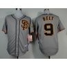 Cheap Brandon Belt Giants Grey Jersey From China #9 In Men Women Youth Size