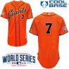 Cheap Gregor Blanco Giants Orange Jersey From China #7 In Men Women Youth Size