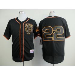 Cheap Will Clark Giants Black SF Jersey From China #22 In Men Women Youth Size